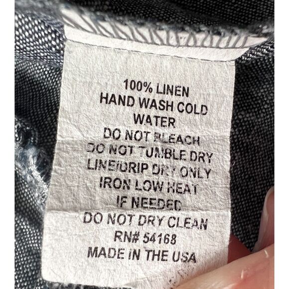 Elliott Lauren Women's Linen Hooded Jacket Gray Size XS - Picture 5 of 8